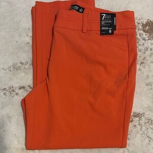 7th Avenue Design Cropped Straight Pants / 8